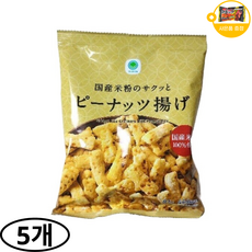 패밀리마트 피넛아게 땅콩과자 사은품 추가증정, 5개, 81g