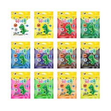 (아모스) 아이폼 50g (12칼라), 노랑, 노랑