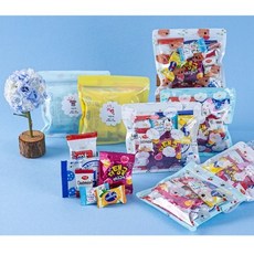 별사탕마켓★간식 6종+무료라벨 개별선물 학교단체 행사 선물 생일 축하 입학 졸업 과자꾸러미 기념일, 1개