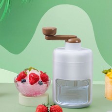 수동식 얼음 갈이기 빙삭기 여름 간식 제조 주방 조리 기구, 본품+얼음틀set