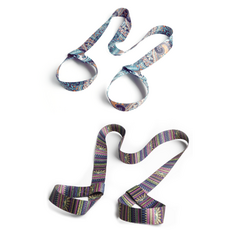 탄탄YOGA 요가 매트 스트랩 끈 2P 스트레칭 밴드 패턴, D세트, 1개