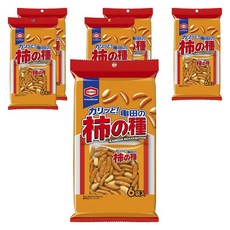 龜田製菓 柿之種 柿種米果 6包入, 6個