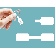 홈팸 매장용 주얼리 스티커 가격표 라벨지 500매 롤형, rps-롤형(500매)-1개