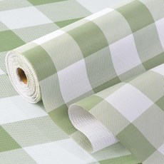 주방 캐비닛용 선반 라이너 비접착식 서랍 라이너 미끄럼 방지 강한 그립 캐비닛 라이너 두꺼운 종이 선반 옷장 찬장 도구 상자 식료품 저장실 욕실 서랍용 블, 초록색