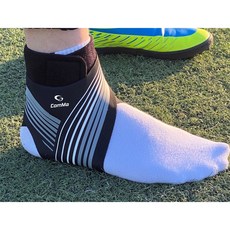 ComMa 압박 밴드 발목보호대 2세대 단품 테이핑 얇은 아대 축구 농구 등산 런닝 보호대, 1세트