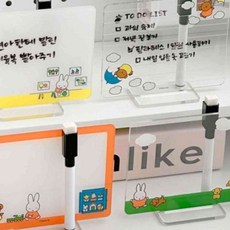 미피 아크릴 와이드 메모보드 2개 미니보드 메모판 메모보드세트