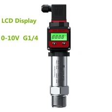G1/4 DC24V LCD 디스플레이 압력 센서 0-100bar ~ 4-20mA RS485 물 오일 가스 디지털 변환기, 01 빠른  Mainland, 02 0-600bar, 04 0-10V G1-4