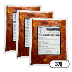 [세모정]한돈 마늘듬뿍 앞다리제육, 800g, 3개