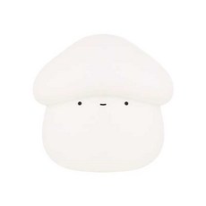 귀여운 캐릭터 말랑이 무드등 수유등 데스크테리어, 버섯형 (소프트 실리콘)