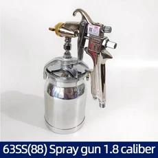 페인트 스프레이 건 킨키 전통 로워 포트 1.5mm/1.8mm 노즐 자동차 고압 공압, 02 1PCS, 02 NOZZIE 1.8