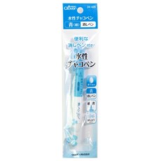 Clover可樂牌雙頭水消筆拼布筆清潔筆縫紉用具工具, 藍色, 1支
