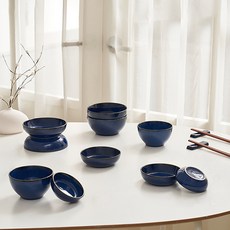 로얄포드 블루라벨 플레이팅 접시 그릇세트 2인 4인 14p 28p