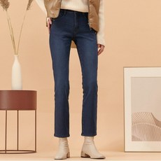 뱅뱅 여성 보아퍼 본딩 스판 데님 네이비_P331198070 211578