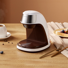 미가 가정용 소형 자동 드립 커피메이커 사무실 휴대용 아메리카노 커피 차 머신, 화이트, KCF-CS2