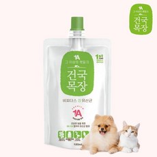 건국목장 강아지우유 고양이우유, 비피더스 장 유산균, 180ml, 1개