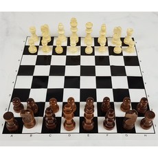 비닐 체스판 우드기물 25X25, 비닐체스판세트 25X25, 1개