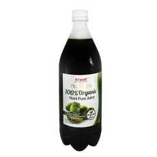 hi well Premium Noni Pure Juice 하이웰 뉴질랜드 프리미엄 100％ 노니 퓨어 주스 1L, 1개