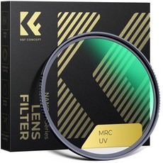 K&F Concept NANO-X MRC UV 49mm 렌즈필터, 1개
