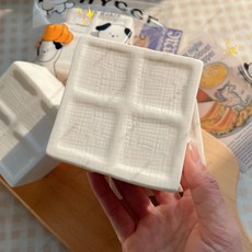 스퀴시 코코넛 떡 슬로우 라이징 피젯 토이 밀크 케이크 촉촉한 스퀴즈 토이 성인 어린이 ADHD 자폐증 소녀 선물 수집품, 두부