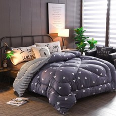 冬季棉被 被子 冬季保暖加厚羊絨羔被 學生宿舍單人被, 幾何圖形,150*200   春秋被3斤左右