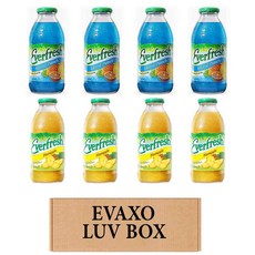 러브 박스- 에버프레쉬 주스 16온스 8팩 에버프레쉬 아일 LUV BOX- variety Everfresh Juice 16 oz. pack of 8 Everfresh Isla, 473ml