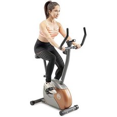 심장 운동 및 사이클 트레이닝을 위한 자기 저항 조절이 가능한 마시 홈 피트니스 개인 자전거, Grey - Upright