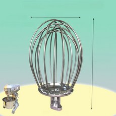 자동 머랭기 피그볼 반죽기휘퍼 혼합기, B25 볼 두꺼운선 10개 강선 4mm