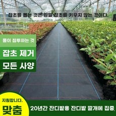 제초매트 잡초방지 부직포 농사용 방초 보온 구직포, AF. 짐, 1개