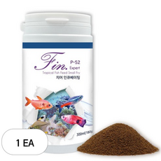 핀 엑스퍼트 트로피칼피쉬 P-52 치어 인큐베이팅 사료, 180g, 1개