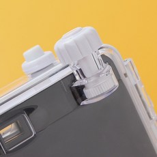 방수 토이 필름카메라 화이트 다회용카메라 재사용 토이카메라 장난감카메라 방수카메라, 본상품