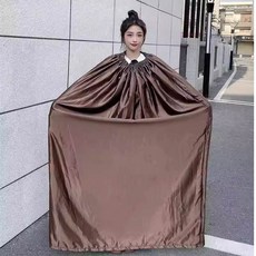 1.4미터 휴대용 야외 탈의 드레스 망토 커버 간이 피팅룸 무대 공연 수영복 교복 환복 탈의실 좌훈 치마, 커피, 1개