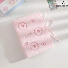 올스토어 A5 3/5/7 인치 소형 카드 보관 플러시 사진 앨범 바인더 포토 컬렉션 도서 루스 리프 홀더, 02 A