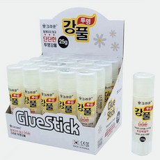 크라운 투명강풀 국산 고체풀, 20개, 25g