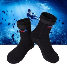 잠수 신발 다이빙 슈즈 양말 프리다이빙 삭스 스노쿨링 해루질 덧신 3mm, 245-255