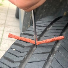 펑크 끈끈이 5P 수리 지렁이 타이어, 상세페이지 참조, 1개