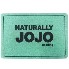 Naturally JOJO 柔軟吸水地墊 浴室廚房防滑墊 簡約時尚居家裝飾, 綠色, 1個