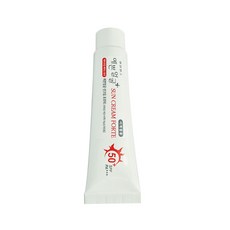 남자선크림 25ml 미백 알로에베라 여자 선크림 촉촉한 UV, 1개