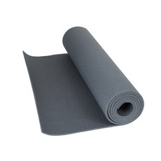 에코요기 PVC 요가 매트 4mm, 그레이, 1개