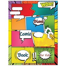 Blank Comic Book for Kids: Make Your Own Comic Book for Kids Comic Sketchbook Kids Comic Books Paperback, Only1million Inc, English, 9781716401077