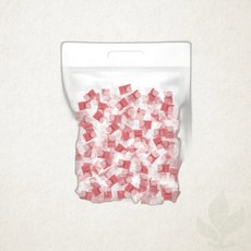 비누클레이 꼬메빔보 비누찰흙 버블솝플레이 향기 빨강 100개입