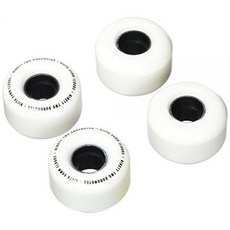Ricta 54mm Clouds 블랙 92a 스케이트보드 바퀴, White/Black 92A, 1개, White/Black 92A