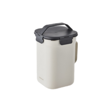 락앤락 스텐 음식물 쓰레기통 2.5L, 화이트(LDB503WHT), 1개