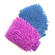 베스멜로디 집 청소 및 세차 장갑 가정용 먼지 제거 극세사 Besmelody House Cleaning and Car Washing Gloves Home Dusting Micr, 핑크/블루, 1개
