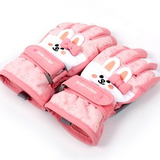 귀여운 케릭터 디자인이 입체적으로 디자인된 어린이 코니 손가락장갑