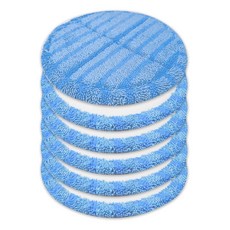 [19~20cm]휴스톰 파워스윙 진공 물걸레청소기 전용 극세사패드 세트구성(파란색), 3세트