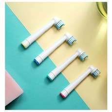 오랄비 전동 칫솔모 호환 프로페셔널 케어 Pro 100 Pro 450 Pro 500, 4개