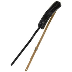 Fender 표준 빈티지 기타 스트랩 블랙 가죽, Fender 표준 빈티지 기타 스트랩, 블랙 가죽