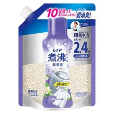 LION 沸騰除臭抗菌洗衣槽潔淨清新香氛補充包 特大號 1040ml 141139, 1個