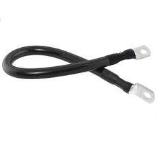 2AWG 검정색 빨강색 실리콘 전선 전원 케이블 2AWG black red silicon wire cable, 4AWG 30cm, 검정색 (black)