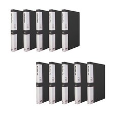 영오 인덱스 클리어파일 40p, 흑색, 10개